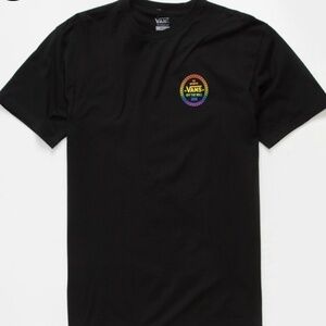 Men’s Black Vans T-Shirt Size Medium